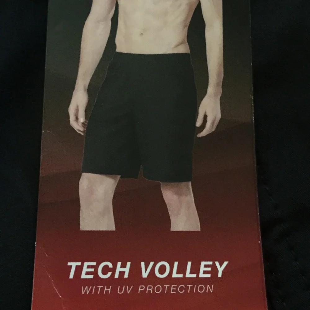 SPEEDO TECH VOLLEY  BLACK SWIM SHORTS